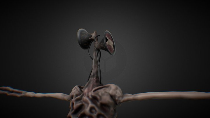 Siren head the sountpoint 3D Model
