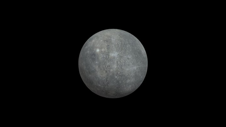 Mercury 1 4878 3D Model