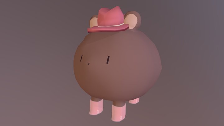 Bear Friend 3D Model