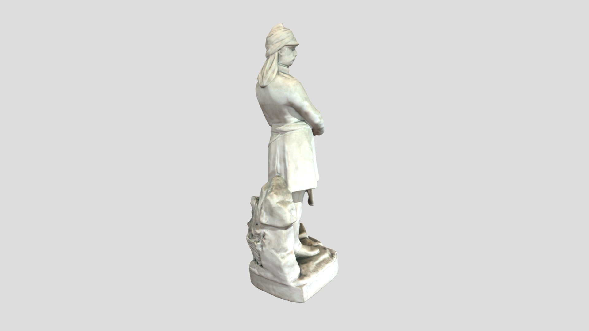 Hodson figurine — Sketchfab embed 3D viewer