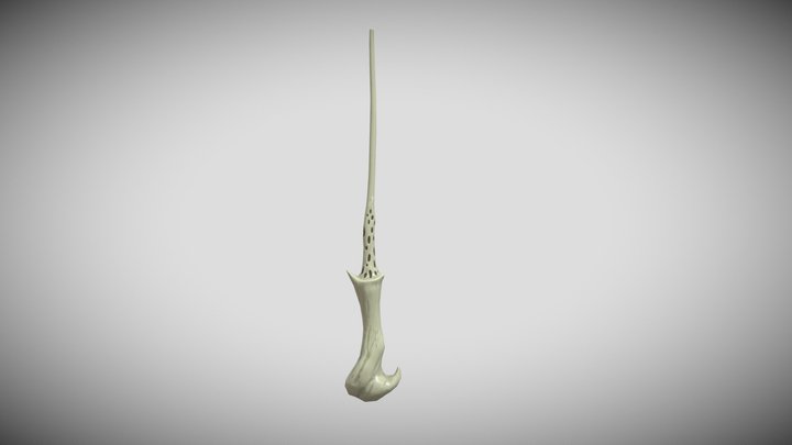 Lord Voldemort's wand 3D Model