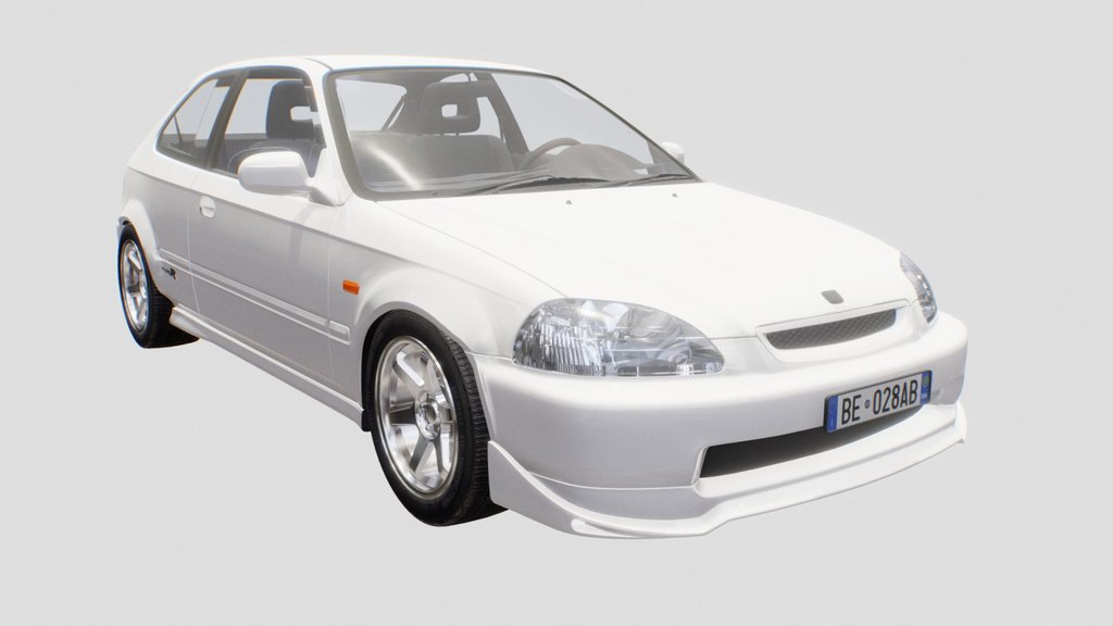 Honda Civic Type R -98 (Free Asset)
