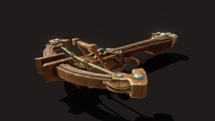 Skywind Dwemer Crossbow 3D Model