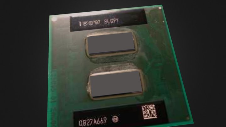 Intel Atom 3D Model