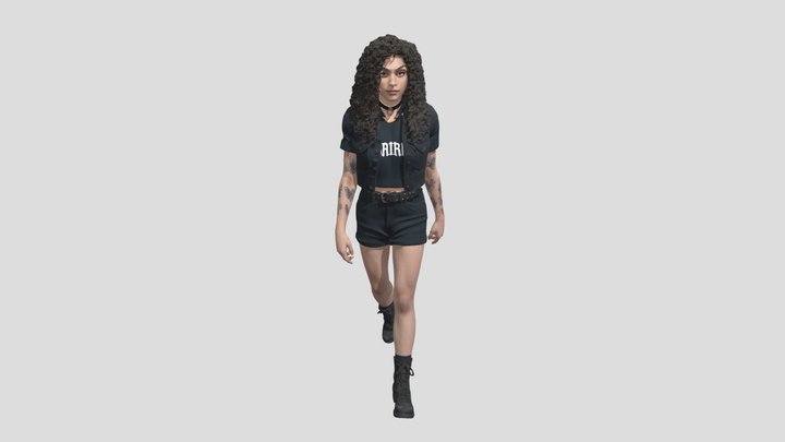 Denim Rebel in Black – Kostenloses 3D-Modell STL