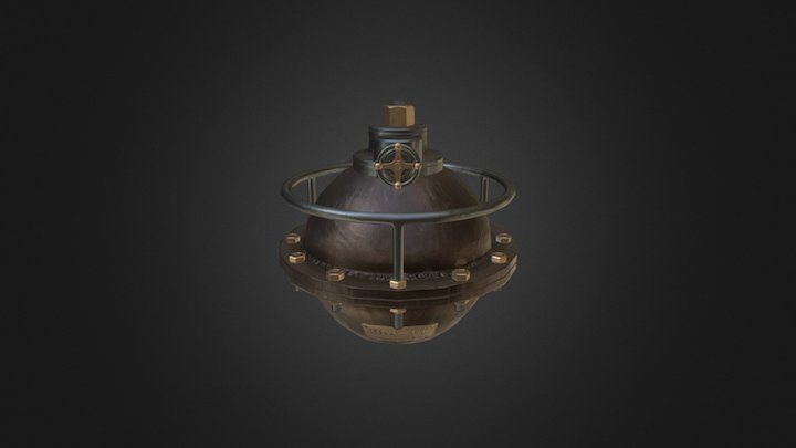 Steam Sphere 3D Model