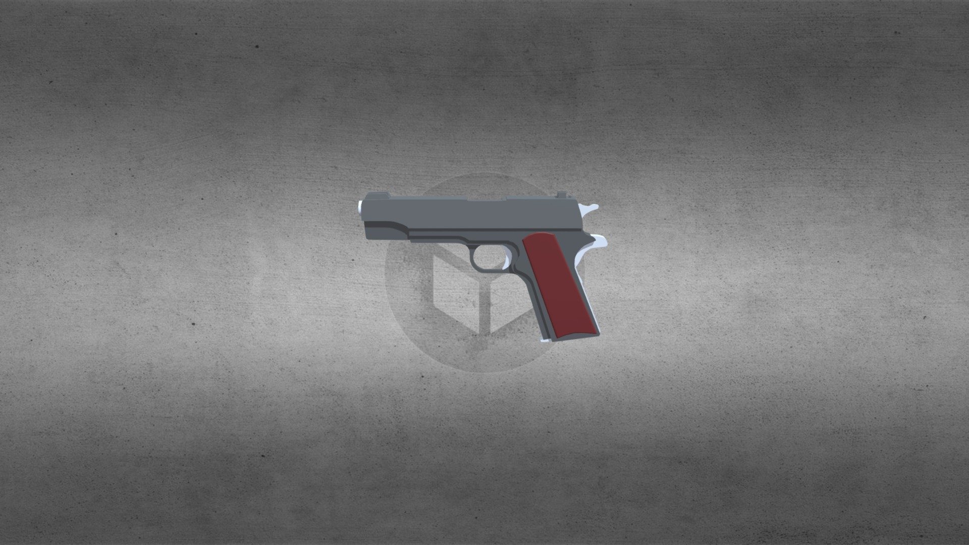 Lowpoly M1911