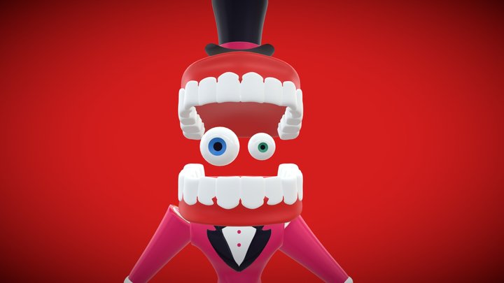 Caine digital circus 3D Model