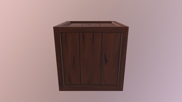 Crate 1 3D Model