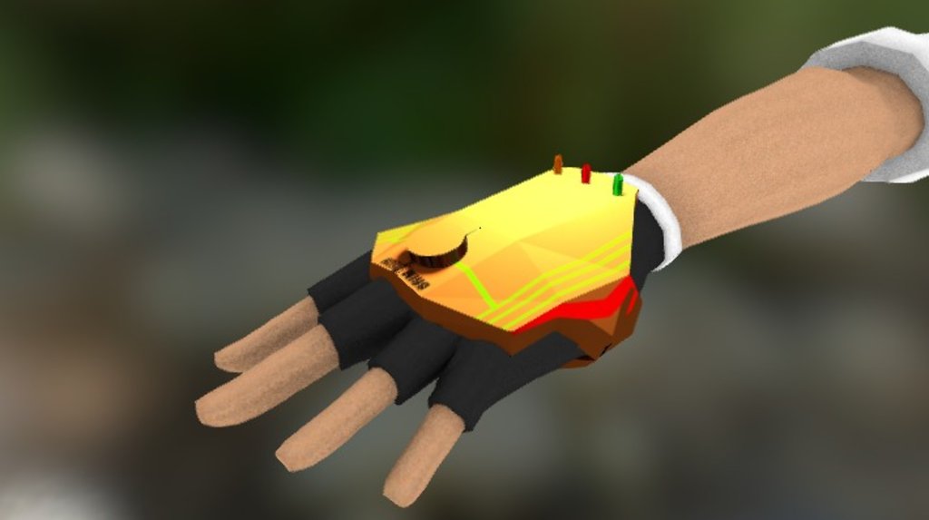 Hands Rigged Glove