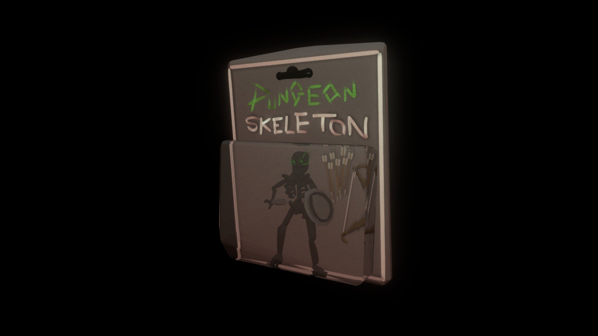 Dungeon Skeleton Blister Box - Tiltbrush