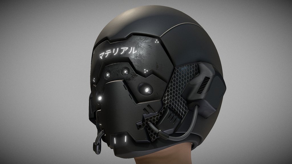 SCIFI Pilot Helmet V2