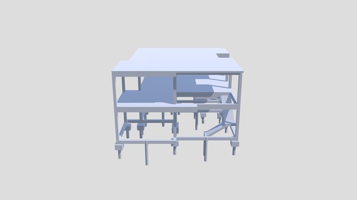 PROJETO ESTRUTURAL EM CONCRETO ARMADO 3D Model