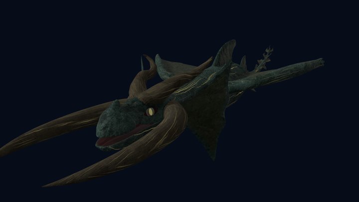 Monstruo Marino 3D Model