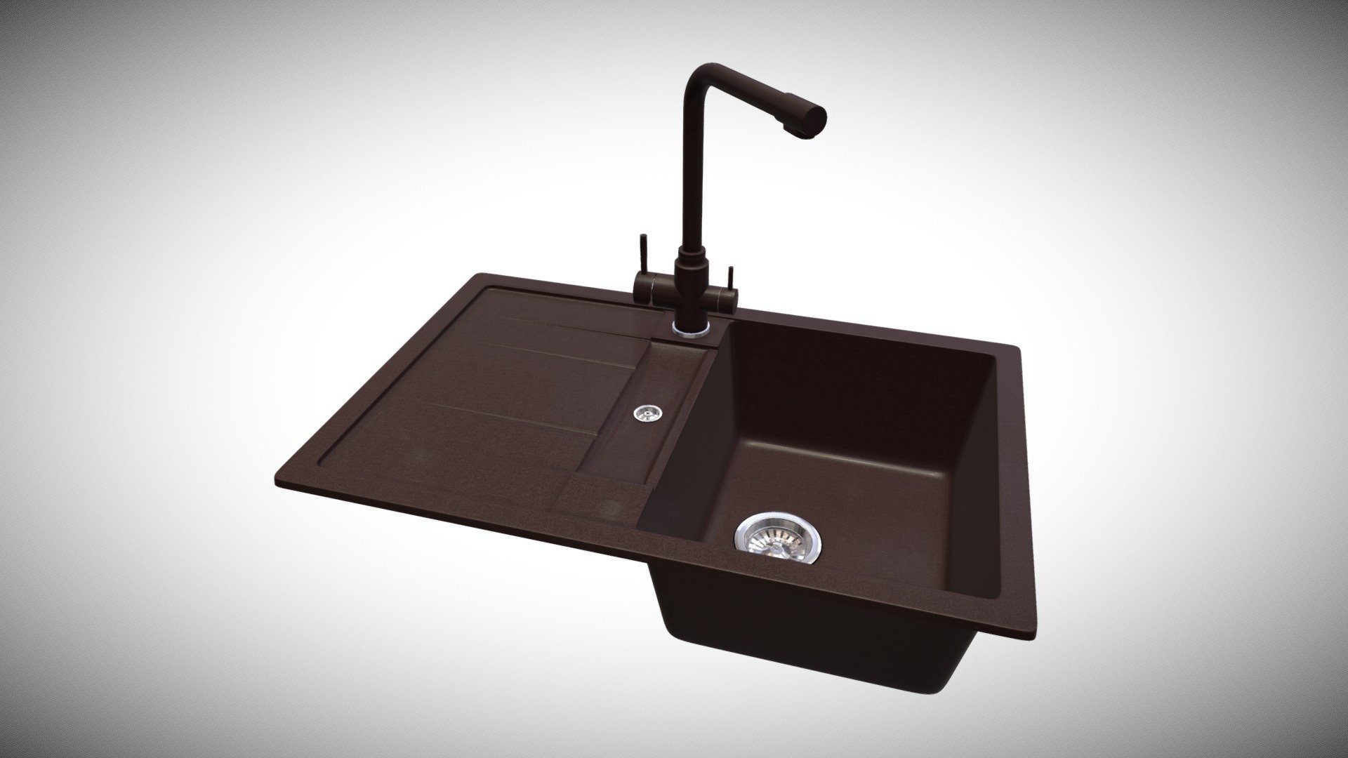 kitchen sink Presto 7850_Mocco_Platinum