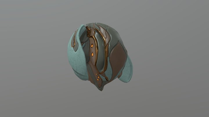 Volt Helmet - Phantom 3D Model