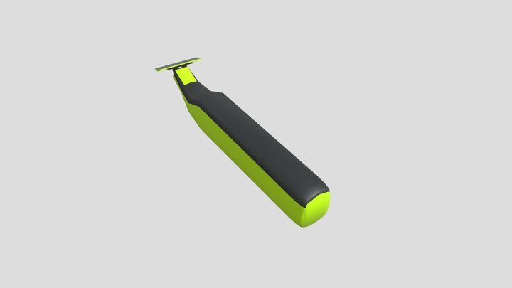 Beard Trimmer 3D Model