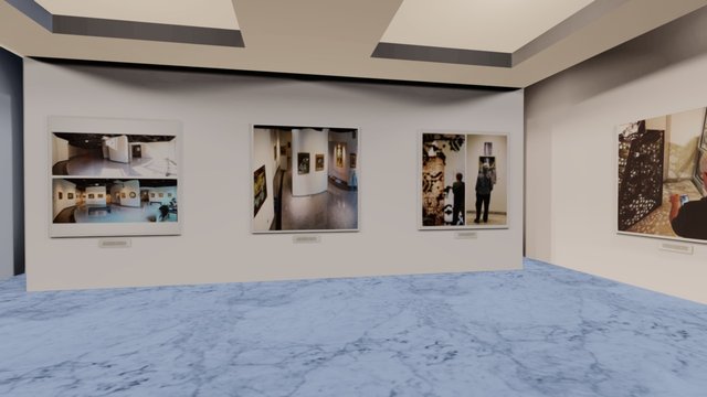Instamuseum for @hubrobesongalleries 3D Model
