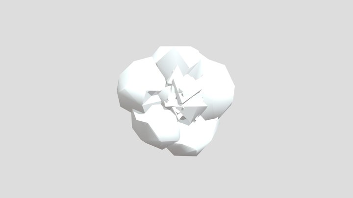 Blossom 3D_inflate 4 3D Model