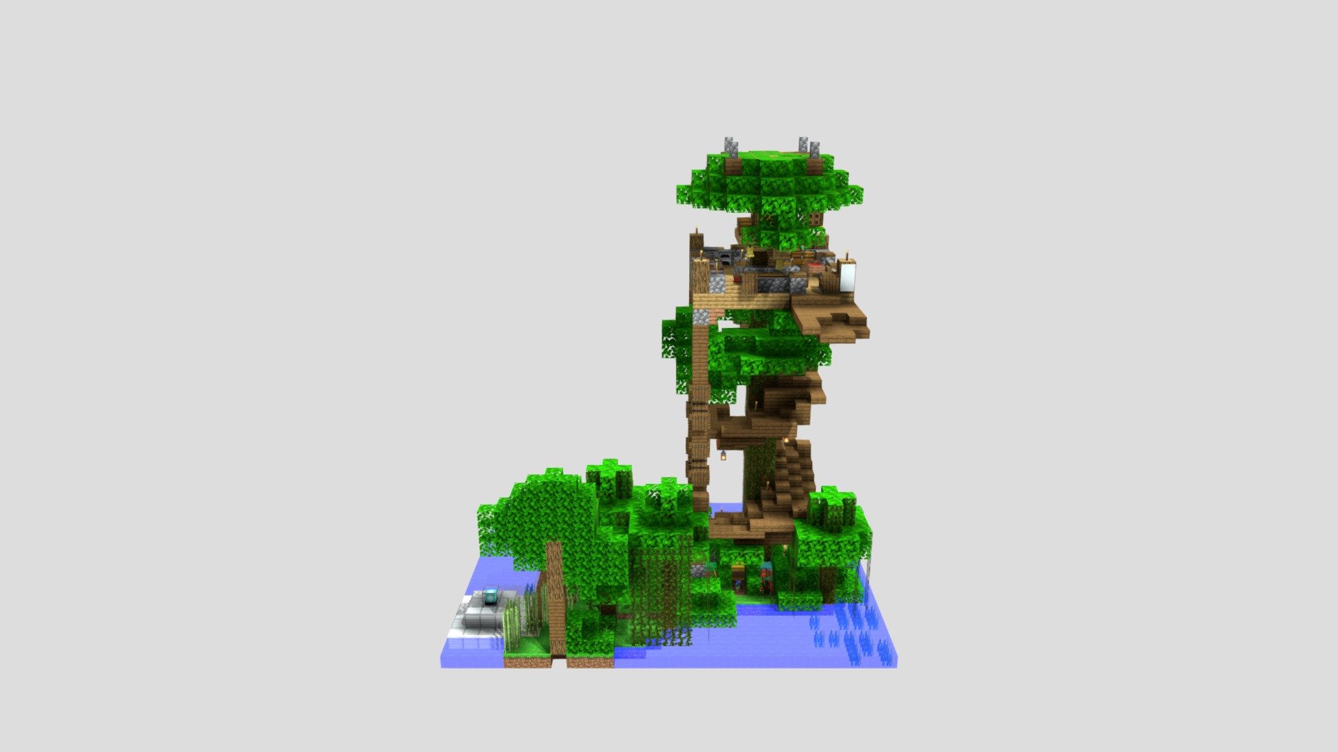 Survival World Treehouse