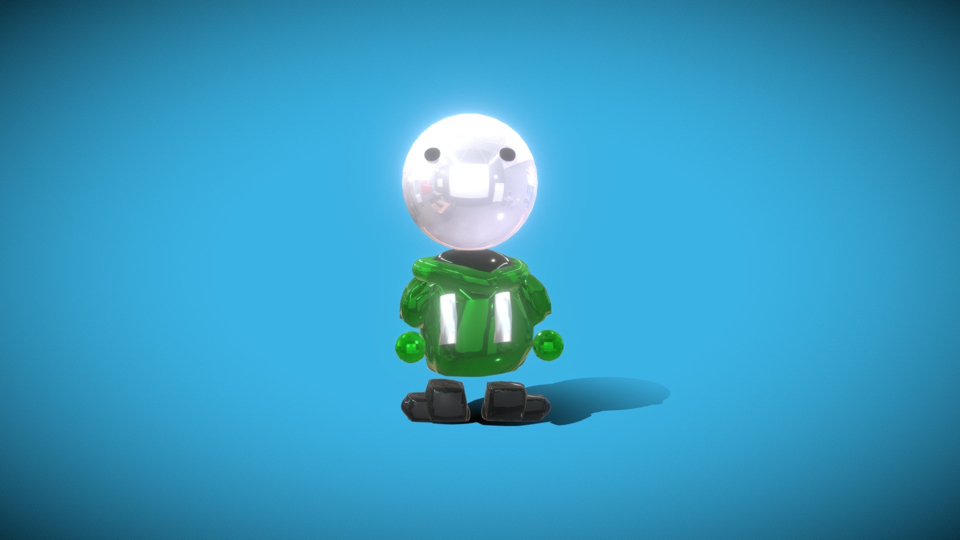 low poly cute chareter animated - Download Free 3D model by cartoon guy ...