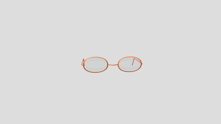 Simple 3d Glasses 3D Model