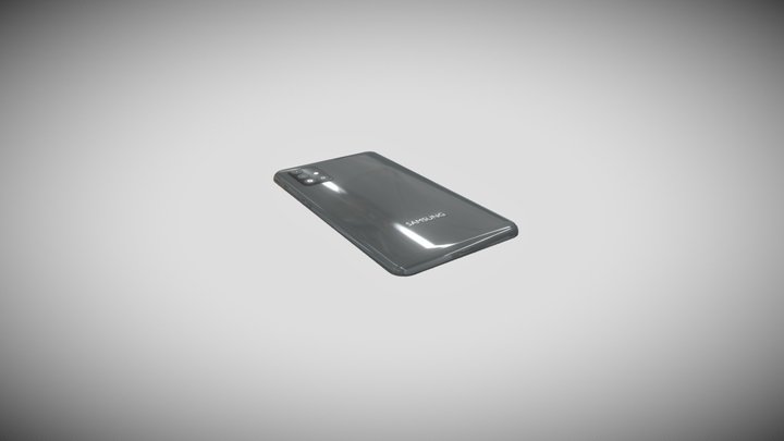 Samsung A51 lowPoly 3D Model