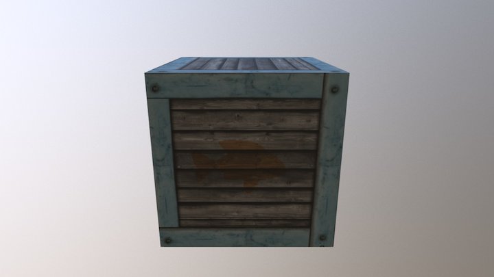 Fish Crate 3D Model