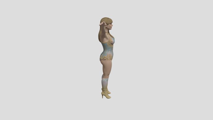 Taylor Swift 3D Model