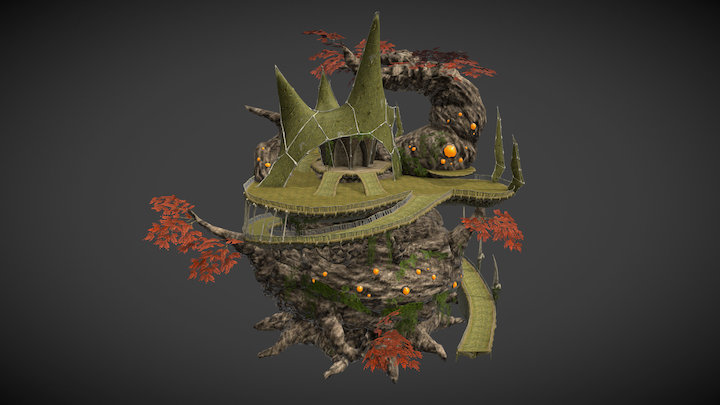 The Wyrd Hut 3D Model