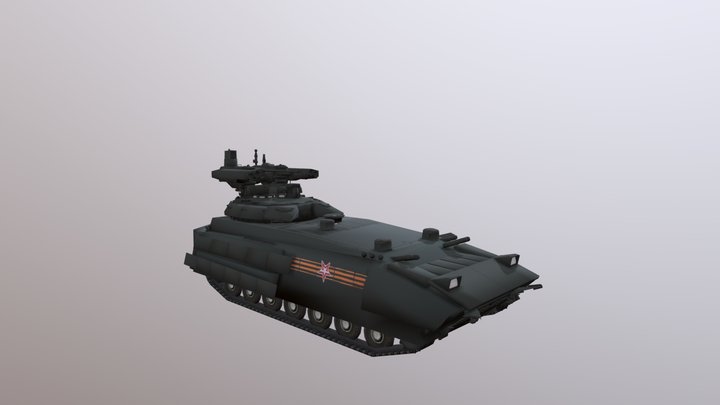 T15 Tank Prop V2 3D Model