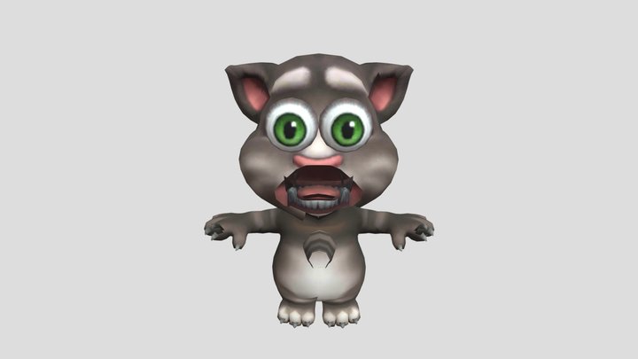 Talkingtom1999glitched 3D Model