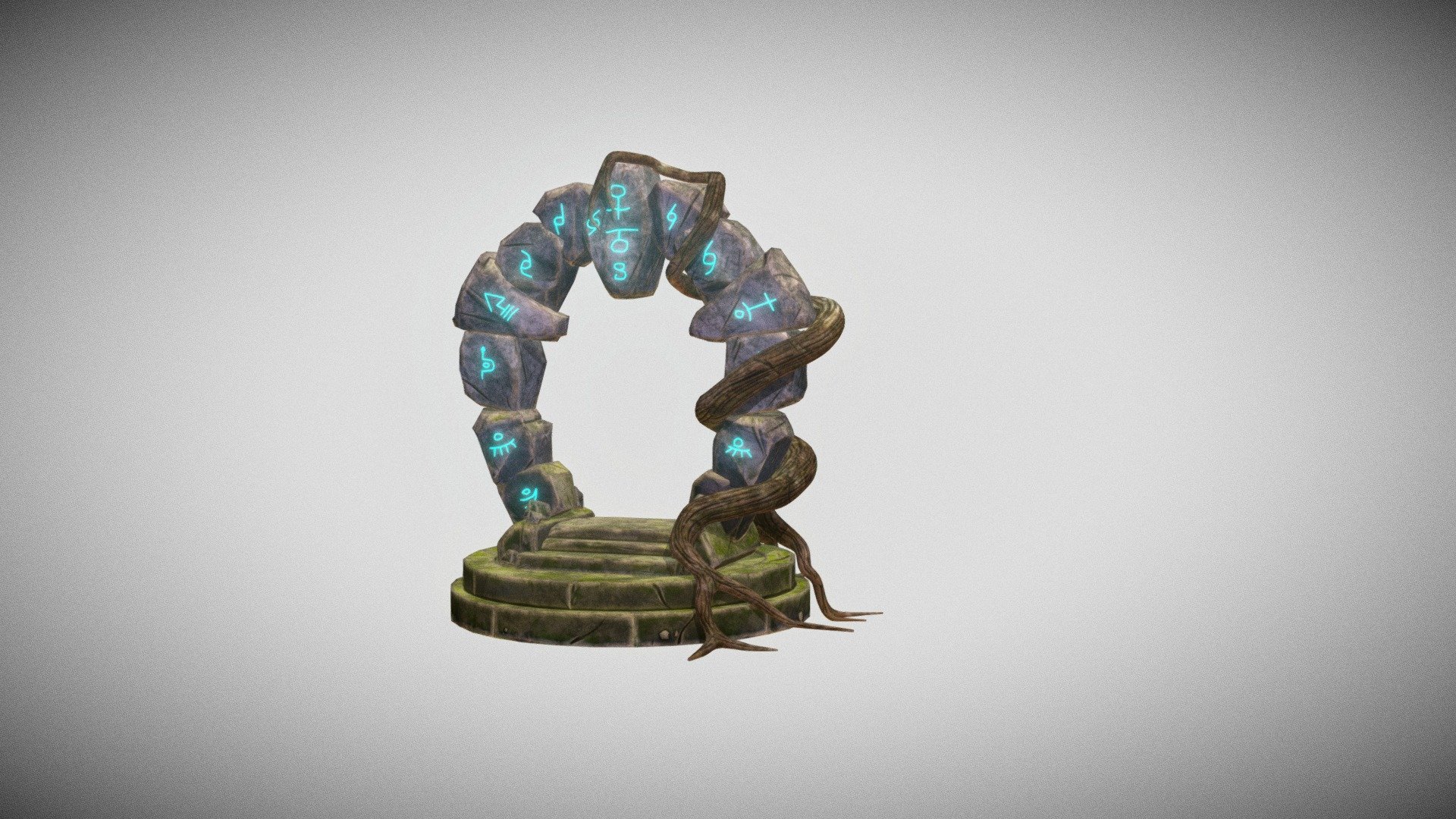 Magic portal - 3D model by imp16s (@loguntsova) [b96e3e7] - Sketchfab