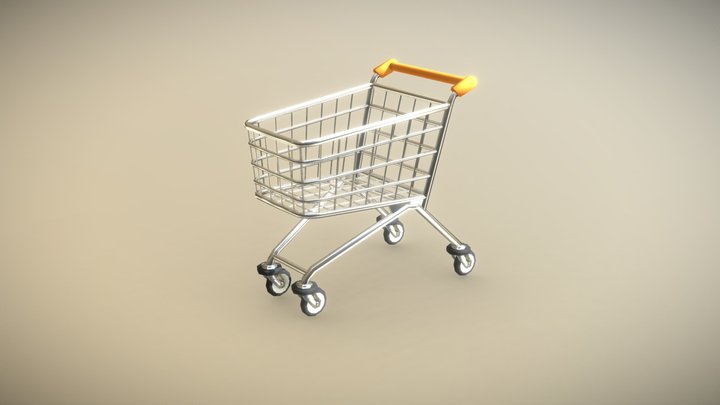 Shopping Cart 3D Model