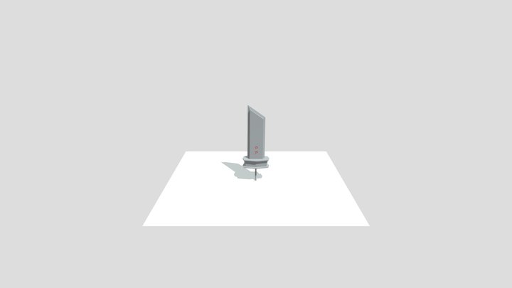Buster- Sword 3D Model