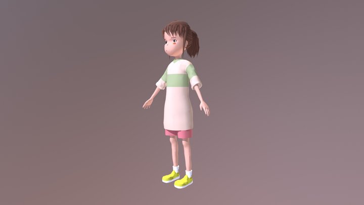 Chihiro 3D Model