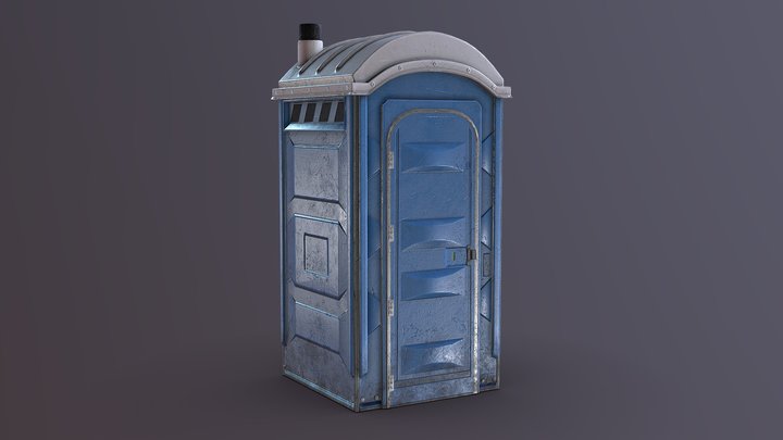 Porta Potty 3D Model