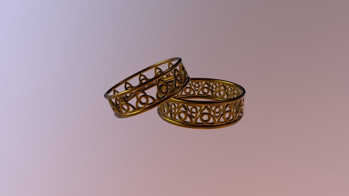 Modeling rings 3D Model