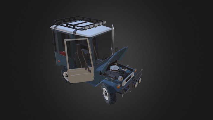 Toyota Land Cruiser 3D Model
