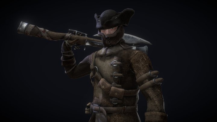 Hunter 3D Model