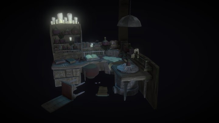 GameArt - ArtisansDesk - A03 3D Model