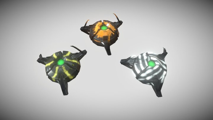 citizen combine mines – Gratis 3D-model STL