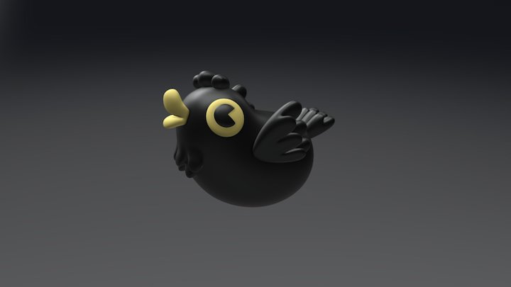 Little Bird 3D Model