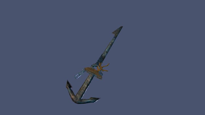 Anchor Sword 3D Model