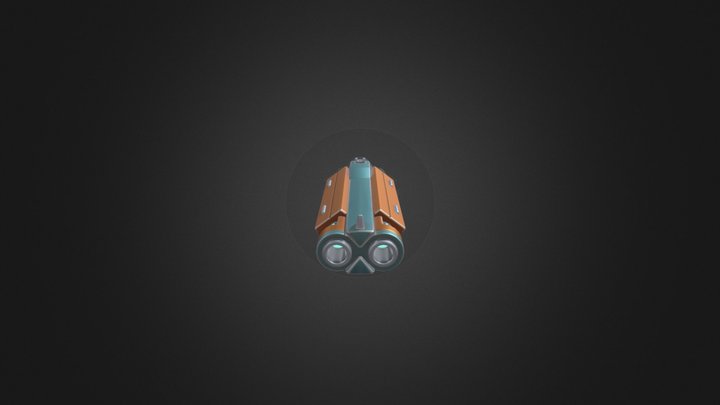 Overwatch Fanart - OC - Shotgun 3D Model