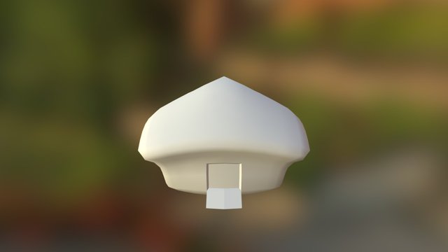 Bare Little House 3D Model