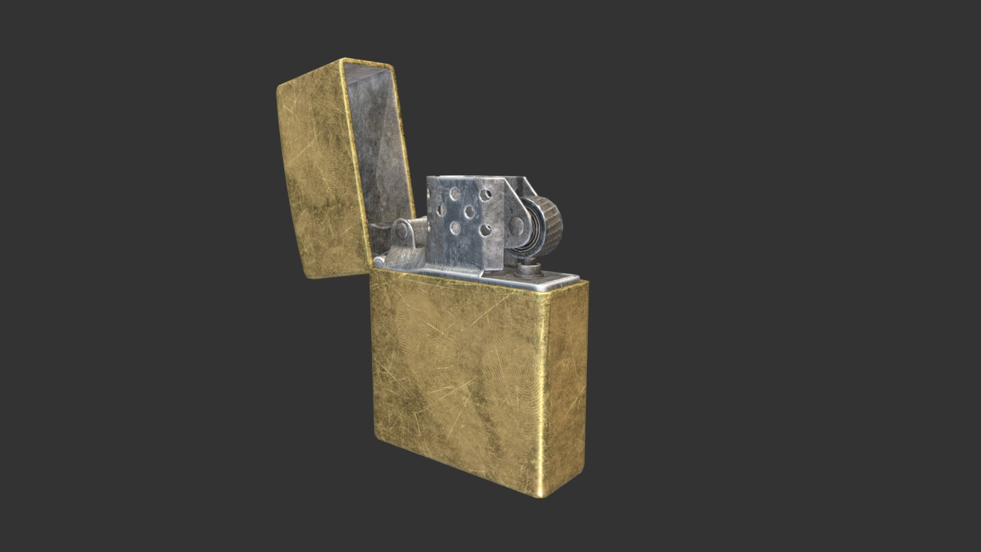 Flippo Lighter - 3D model by markc87 [b9739b0] - Sketchfab