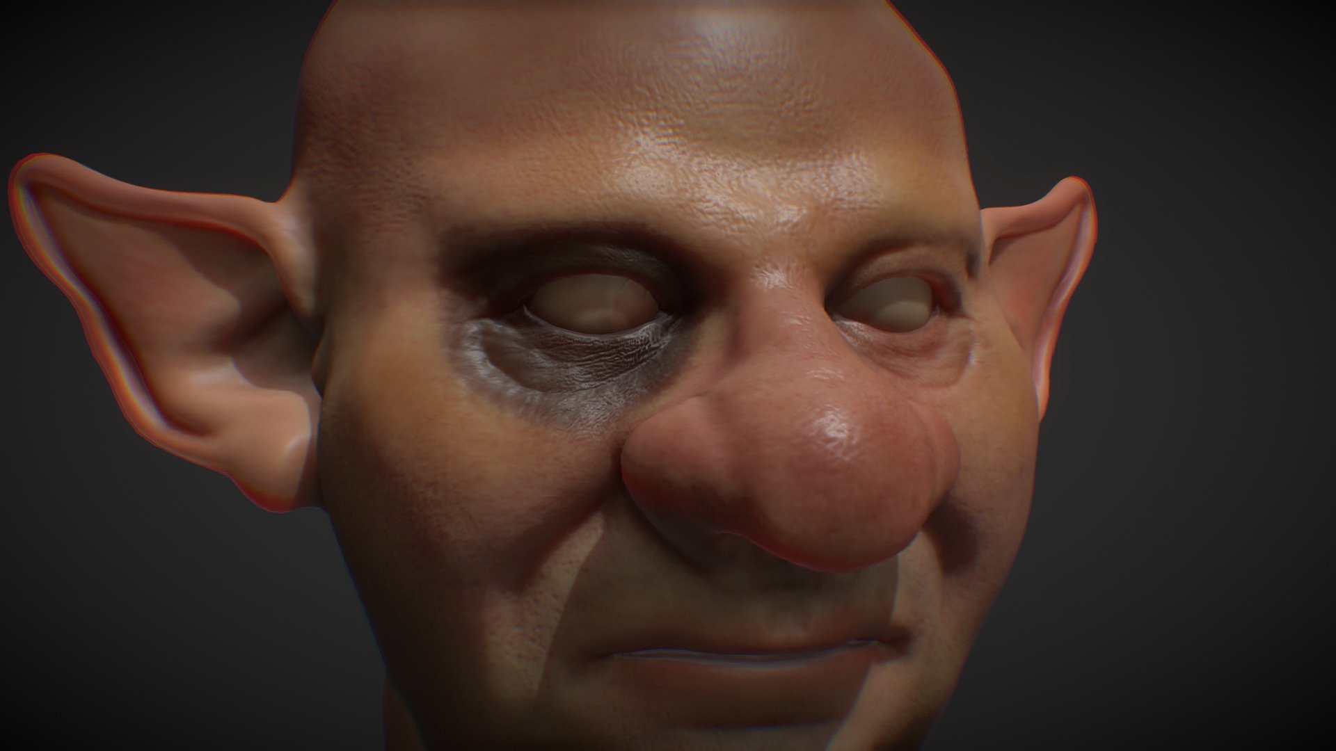 Goblin Head - 3D model by Luca Travaglini (@lucat) [b973c6c] - Sketchfab