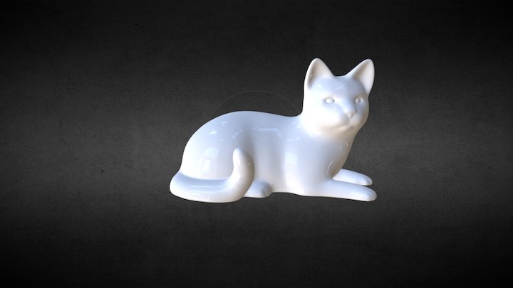 猫 3D Model