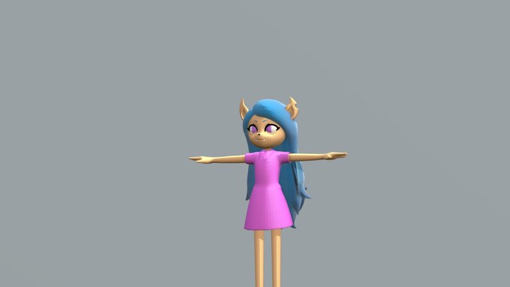 Claire_Cat_from_The_Summoning 3D Model